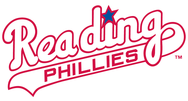 Reading Fightin Phils 1999-2007 Wordmark Logo iron on paper